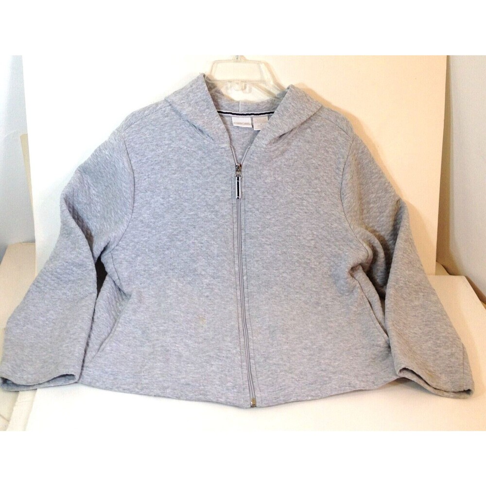 Vintage Cherokee Hoodie Jacket Full Zip Pockets Size XL